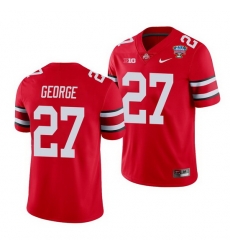 Ohio State Buckeyes Eddie George Scarlet 2021 Sugar Bowl College Football Jersey Ohio State Buckeyes Eddie George Scarlet 2021 Sugar Bowl College Football Jersey