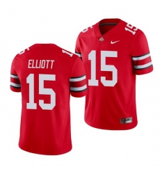 Ohio State Buckeyes Ezekiel Elliott Scarlet College Football Men'S Jersey Ohio State Buckeyes Ezekiel Elliott Scarlet College Football Men'S Jersey