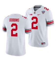 Ohio State Buckeyes J.K. Dobbins White 2021 Sugar Bowl College Football Jersey Ohio State Buckeyes J.K. Dobbins White 2021 Sugar Bowl College Football Jersey