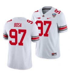 Ohio State Buckeyes Joey Bosa White 2021 Sugar Bowl College Football Jersey Ohio State Buckeyes Joey Bosa White 2021 Sugar Bowl College Football Jersey