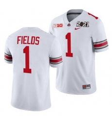 Ohio State Buckeyes Justin Fields White 2021 Sugar Bowl Champions College Football Playoff College Football Playoff Jersey 0 Ohio State Buckeyes Justin Fields White 2021 Sugar Bowl Champions College Football Playoff College Football Playoff Jersey 0