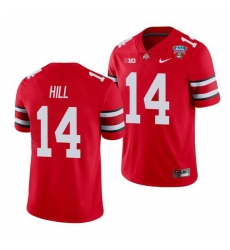 Ohio State Buckeyes K.J. Hill Scarlet 2021 Sugar Bowl College Football Jersey Ohio State Buckeyes K.J. Hill Scarlet 2021 Sugar Bowl College Football Jersey