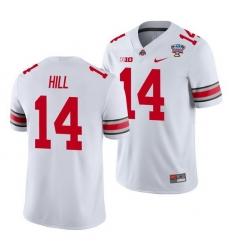 Ohio State Buckeyes K.J. Hill White 2021 Sugar Bowl College Football Jersey Ohio State Buckeyes K.J. Hill White 2021 Sugar Bowl College Football Jersey