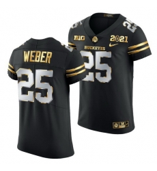Ohio State Buckeyes Mike Weber Black 2021 College Football Playoff Championship Golden Authentic Jersey Ohio State Buckeyes Mike Weber Black 2021 College Football Playoff Championship Golden Authentic Jersey