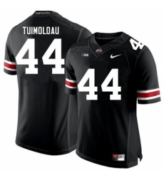 Youth #44 J.T. Tuimoloau Ohio State Buckeyes College Football Jerseys Black Youth #44 J.T. Tuimoloau Ohio State Buckeyes College Football Jerseys Black