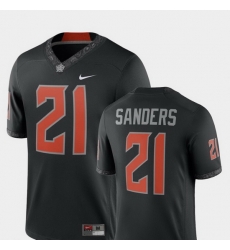 Men Oklahoma State Cowboys And Cowgirls Barry Sanders Black Alumni Football Game Player Jersey Men Oklahoma State Cowboys And Cowgirls Barry Sanders Black Alumni Football Game Player Jersey