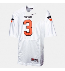 Men Oklahoma State Cowboys And Cowgirls Brandon Weeden College Football White Jersey Men Oklahoma State Cowboys And Cowgirls Brandon Weeden College Football White Jersey
