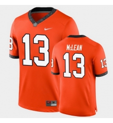 Men Oklahoma State Cowboys Nolan Mclean College Football Orange Game Jersey Men Oklahoma State Cowboys Nolan Mclean College Football Orange Game Jersey