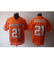 NCAA Oklahoma State Cowboys 21 Barry Sanders Orange NCAA Jerseys NCAA Oklahoma State Cowboys 21 Barry Sanders Orange NCAA Jerseys