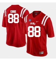 Cody Core Red Ole Miss Rebels Alumni Football Game Jersey Cody Core Red Ole Miss Rebels Alumni Football Game Jersey