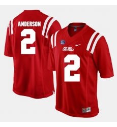 Deontay Anderson Red Ole Miss Rebels Alumni Football Game Jersey Deontay Anderson Red Ole Miss Rebels Alumni Football Game Jersey