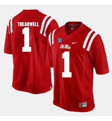 Laquon Treadwell Red Ole Miss Rebels Alumni Football Game Jersey Laquon Treadwell Red Ole Miss Rebels Alumni Football Game Jersey