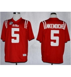 Ole Miss Rebels 5 Robert Nkemdiche Red NCAA Jerseys Ole Miss Rebels 5 Robert Nkemdiche Red NCAA Jerseys