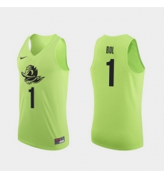 Men Oregon Ducks Bol Bol Apple Green Authentic College Basketball Jersey 0A Men Oregon Ducks Bol Bol Apple Green Authentic College Basketball Jersey 0A