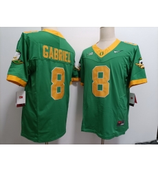 Men Oregon Ducks Dillon Gabriel #8 Green F U S E Stitched NCAA Football Jersey Men Oregon Ducks Dillon Gabriel #8 Green F U S E Stitched NCAA Football Jersey