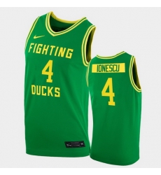 Men Oregon Ducks Eddy Ionescu College Basketball Green Replica 2020 21 Jersey Men Oregon Ducks Eddy Ionescu College Basketball Green Replica 2020 21 Jersey