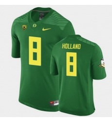 Men Oregon Ducks Jevon Holland Replica Green Game Football Jersey Men Oregon Ducks Jevon Holland Replica Green Game Football Jersey