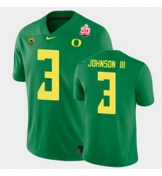 Men Oregon Ducks Johnny Johnson Iii 2021 Fiesta Bowl Green Game Jersey 0A Men Oregon Ducks Johnny Johnson Iii 2021 Fiesta Bowl Green Game Jersey 0A