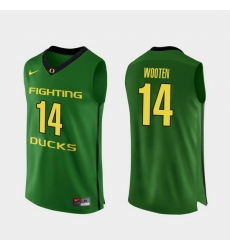 Men Oregon Ducks Kenny Wooten Apple Green Authentic College Basketball Jersey Men Oregon Ducks Kenny Wooten Apple Green Authentic College Basketball Jersey