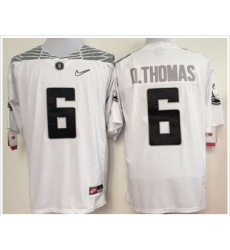 Oregon Ducks #6 De'Anthony Thomas White Diamond Quest Stitched NCAA Jersey Oregon Ducks #6 De'Anthony Thomas White Diamond Quest Stitched NCAA Jersey