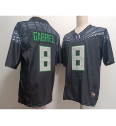 Oregon Ducks #8 Dillon Gabriel Black Stitched NCAA Football Jersey Oregon Ducks #8 Dillon Gabriel Black Stitched NCAA Football Jersey