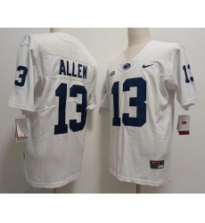 Men Penn State Nittany Lions #13 Kaytron Allen White College Football Jersey II Men Penn State Nittany Lions #13 Kaytron Allen White College Football Jersey II