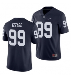 penn state nittany lions coziah izzard navy college football men's jersey penn state nittany lions coziah izzard navy college football men's jersey