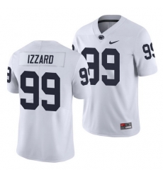penn state nittany lions coziah izzard white limited men's jersey penn state nittany lions coziah izzard white limited men's jersey