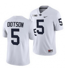penn state nittany lions jahan dotson white college football men jersey penn state nittany lions jahan dotson white college football men jersey