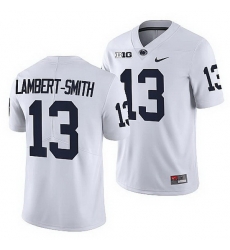 penn state nittany lions keandre lambert smith white college football men jersey penn state nittany lions keandre lambert smith white college football men jersey