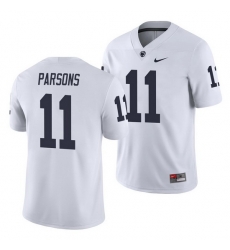 penn state nittany lions micah parsons white game men's jersey penn state nittany lions micah parsons white game men's jersey