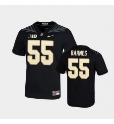 Men Purdue Boilermakers Derrick Barnes Game Football Black Jersey Men Purdue Boilermakers Derrick Barnes Game Football Black Jersey