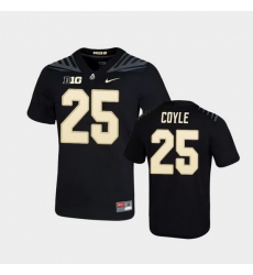 Men Purdue Boilermakers Tyler Coyle Game Football Black Jersey Men Purdue Boilermakers Tyler Coyle Game Football Black Jersey