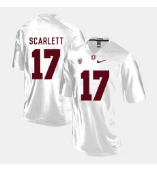 Men Stanford Cardinal Brennan Scarlett College Football White Jersey Men Stanford Cardinal Brennan Scarlett College Football White Jersey