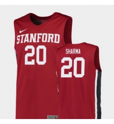 Men Stanford Cardinal Josh Sharma Red Replica College Basketball Jersey Men Stanford Cardinal Josh Sharma Red Replica College Basketball Jersey