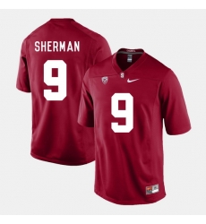 Men Stanford Cardinal Richard Sherman College Football Cardinal Jersey Men Stanford Cardinal Richard Sherman College Football Cardinal Jersey