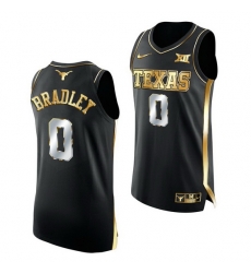 Texas Longhorns Avery Bradley 2021 March Madness Golden Authentic Black Jersey Texas Longhorns Avery Bradley 2021 March Madness Golden Authentic Black Jersey