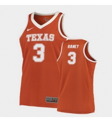 Texas Longhorns Courtney Ramey Orange Road Men'S Jersey Texas Longhorns Courtney Ramey Orange Road Men'S Jersey