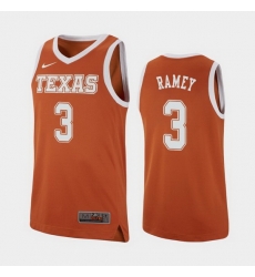 Texas Longhorns Courtney Ramey Texas Orange Replica Men'S Jersey Texas Longhorns Courtney Ramey Texas Orange Replica Men'S Jersey