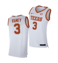 Texas Longhorns Courtney Ramey White Alumni Player Texas Longhorns Jersey Texas Longhorns Courtney Ramey White Alumni Player Texas Longhorns Jersey