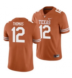 Texas Longhorns Earl Thomas Texas Orange College Football Men'S Jersey Texas Longhorns Earl Thomas Texas Orange College Football Men'S Jersey