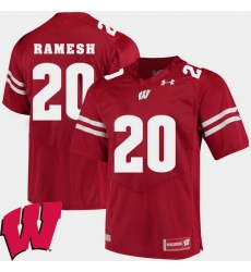 Men Wisconsin Badgers Austin Ramesh Red Alumni Football Game Ncaa 2018 Jersey Men Wisconsin Badgers Austin Ramesh Red Alumni Football Game Ncaa 2018 Jersey