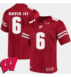 Men Wisconsin Badgers Danny Davis Iii Red Alumni Football Game Ncaa 2018 Jersey Men Wisconsin Badgers Danny Davis Iii Red Alumni Football Game Ncaa 2018 Jersey
