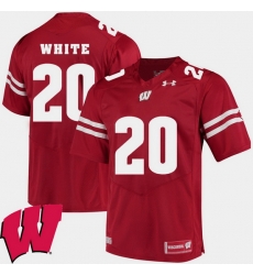Men Wisconsin Badgers James White Red Alumni Football Game Ncaa 2018 Jersey Men Wisconsin Badgers James White Red Alumni Football Game Ncaa 2018 Jersey