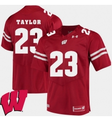 Men Wisconsin Badgers Jonathan Taylor Red Alumni Football Game Ncaa 2018 Jersey Men Wisconsin Badgers Jonathan Taylor Red Alumni Football Game Ncaa 2018 Jersey