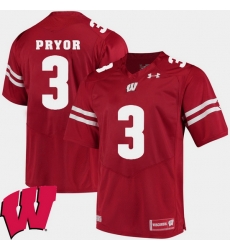 Men Wisconsin Badgers Kendric Pryor Red Alumni Football Game Ncaa 2018 Jersey Men Wisconsin Badgers Kendric Pryor Red Alumni Football Game Ncaa 2018 Jersey
