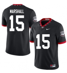 2020 Men #15 Trezmen Marshall Georgia Bulldogs Mascot 100th Anniversary College Football Jerseys Sal 2020 Men #15 Trezmen Marshall Georgia Bulldogs Mascot 100th Anniversary College Football Jerseys Sal