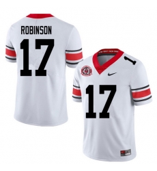 2020 Men #17 Justin Robinson Georgia Bulldogs 1980 National Champions 40th Anniversary College Footb 2020 Men #17 Justin Robinson Georgia Bulldogs 1980 National Champions 40th Anniversary College Footb
