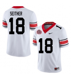 2020 Men #18 Brett Seither Georgia Bulldogs 1980 National Champions 40th Anniversary College Footbal 2020 Men #18 Brett Seither Georgia Bulldogs 1980 National Champions 40th Anniversary College Footbal