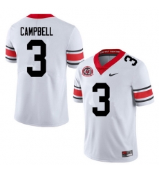 2020 Men #3 Tyson Campbell Georgia Bulldogs 1980 National Champions 40th Anniversary College Footbal 2020 Men #3 Tyson Campbell Georgia Bulldogs 1980 National Champions 40th Anniversary College Footbal
